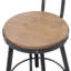 Tabouret pivotant à hauteur réglable Abbot