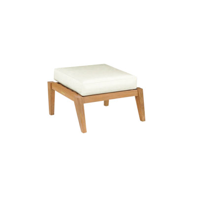 Algarve Outdoor Teak Ottoman
