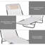 Chaise longue pliante, chaise longue de bronzage-1173141393
