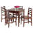 4 - Person Solid Wood Solid Wood Top Four Leg Dining Set