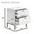Bailes Modern Wood Nightstand With 2 Drawers-1192134406