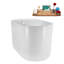 Baignoire autoportante 48 "avec drain interne Streamline-102290899