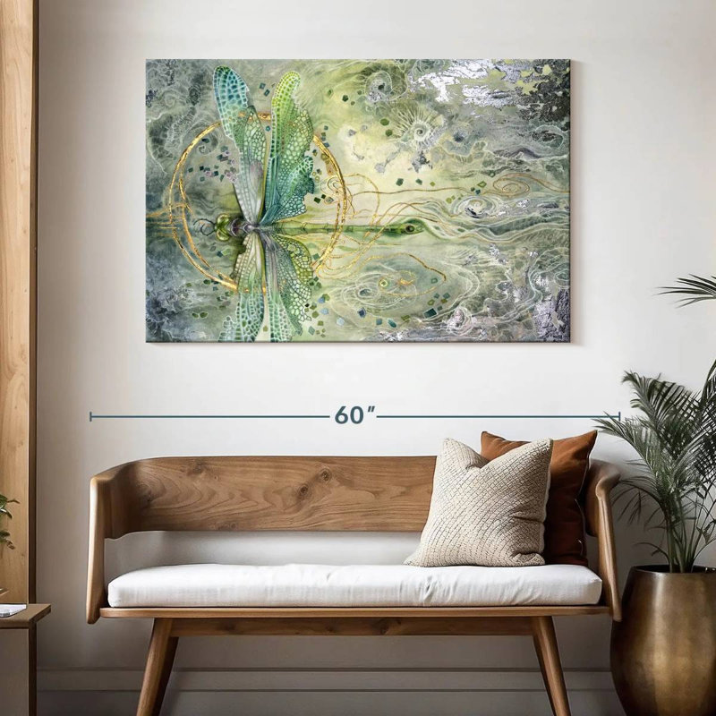 Brampt Immortal Ephemera - Transition, 32" H x 48" W