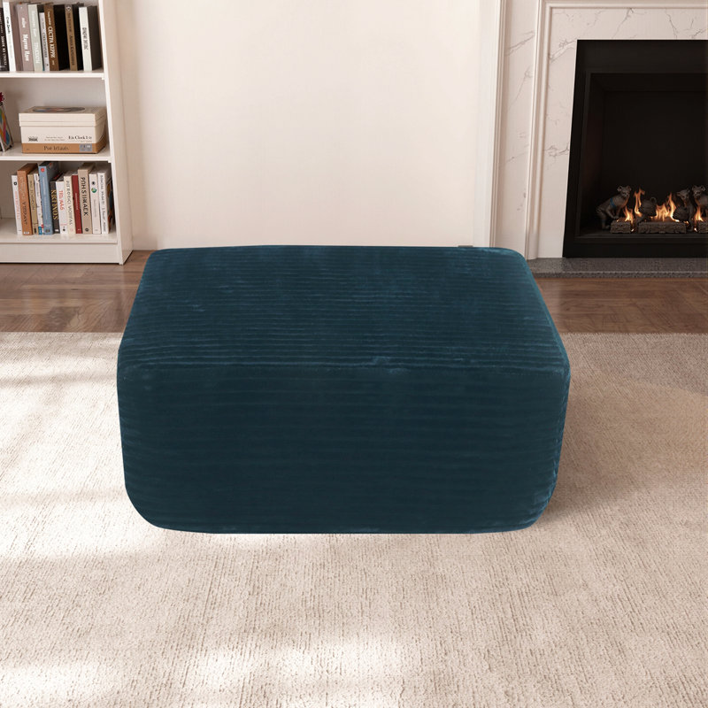 repose-pieds / peluche, Black