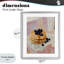 «Blueberry Pancakes with Syrup», impression sous verre encadrée, design par The Prints Vibe-130835431-130835432
