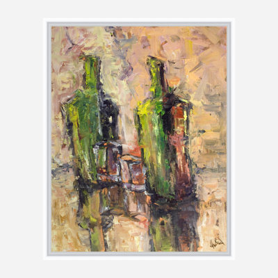 Bottles Print by John Beard