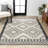 Amir Moroccan Beni Souk Cream/Black Rug-862515419
