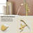 Single-Handle Floor Mount Freestanding Bathtub Faucet Waterfall Tub Filler With Handheld Shower-103551819