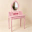 Ensemble de coiffeuse Pink Princess