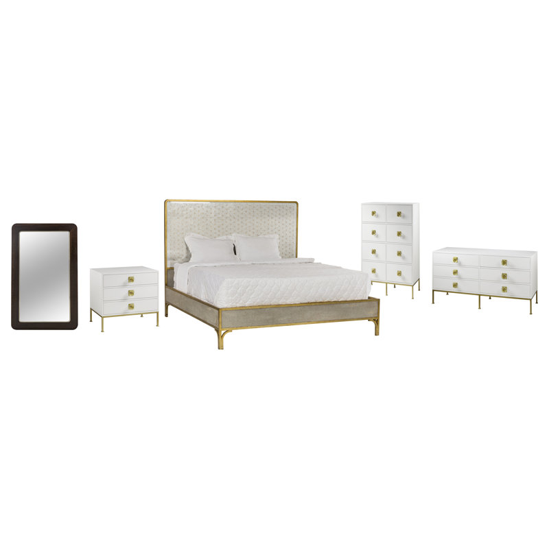 Ensemble de chambre à coucher configurable 3 pièces Bowery