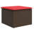 vidaXL Garden Sofa Set 8 pcs Brown Poly rattan-1185826297