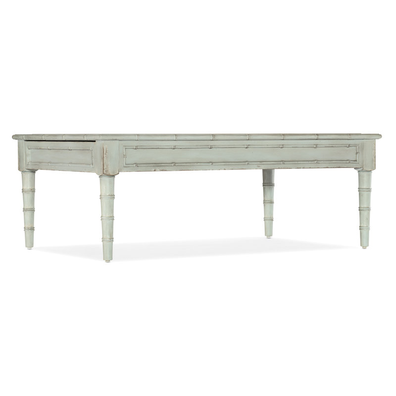 Charleston Solid Wood Coffee Table, Haint Blue