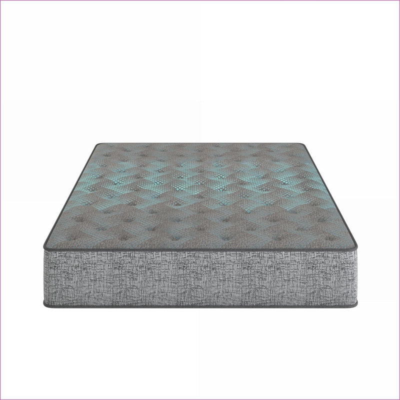 Mattresses | Restonic Comfort Care 13” Firm Hybrid Twin XL Mattress with Pocketed Coils | Grey+Blue | Foam, Twin XL, 13"