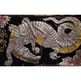 Alligator II Velvet Rectangular Pillow Cover