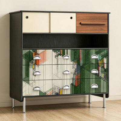 Armoire d'appoint moderne et simple