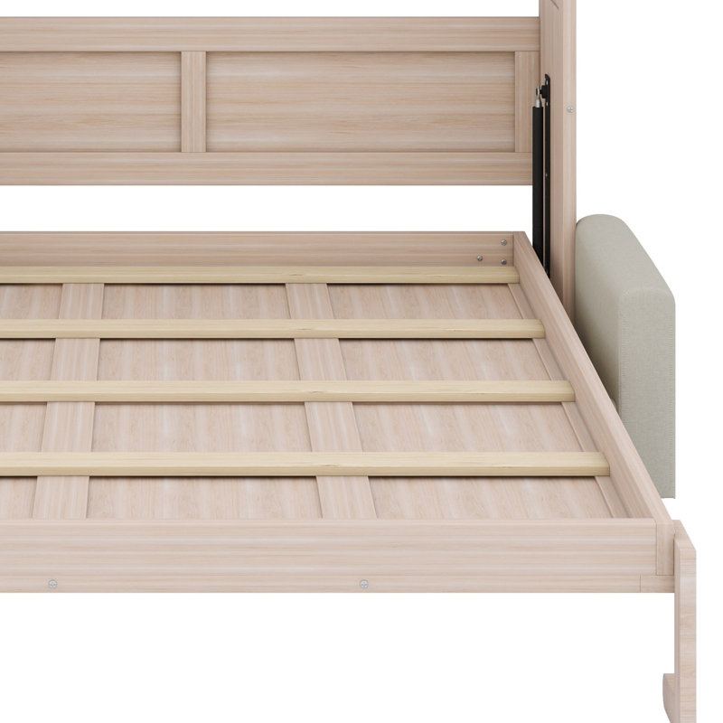 Murphy Bed With Sofa And LED