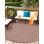 Tapis intérieur / extérieur rouge géométrique Flara-1565473773
