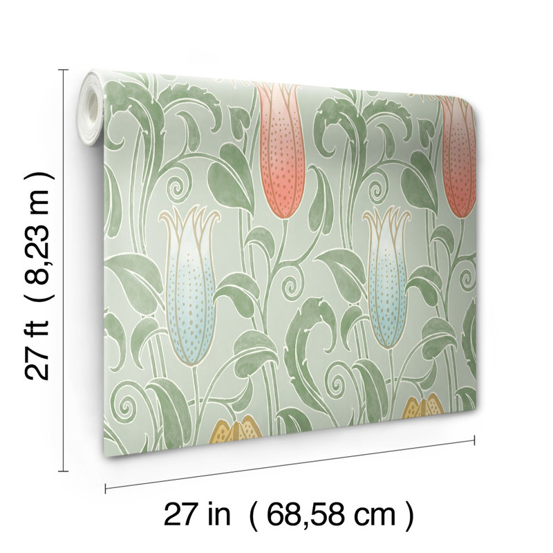 Floral Roll, Sage