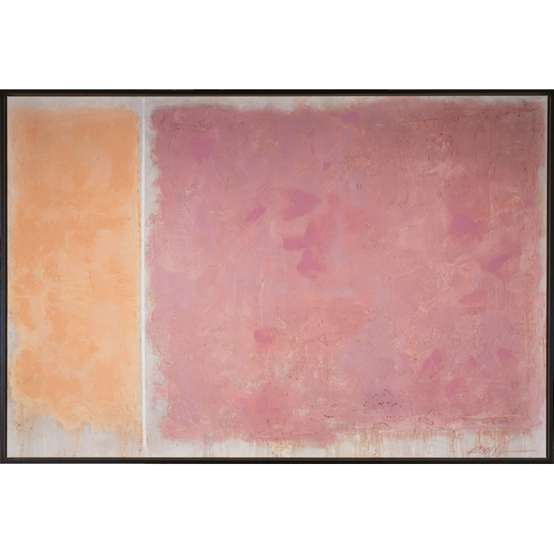 Blush by	Robert Robinson - Floater Frame Painting on Canvas