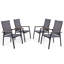 Stackable Outdoor Patio Dining Armchair-1068985828