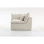 Canapé d'angle modulaire surdimensionné Cloud Couch, 2 places, blanc antique-1435367521