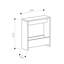 Beeler Modern Slim Compact Side Table-134016618