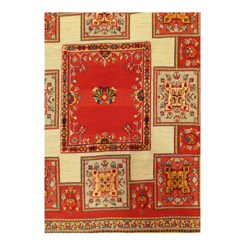 Oriental Area Rug in Red