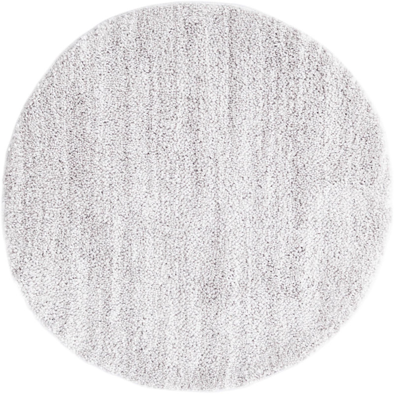 Vannino Jill Zarin Shaggy Shaggy Chic Rug, Round 3'3"