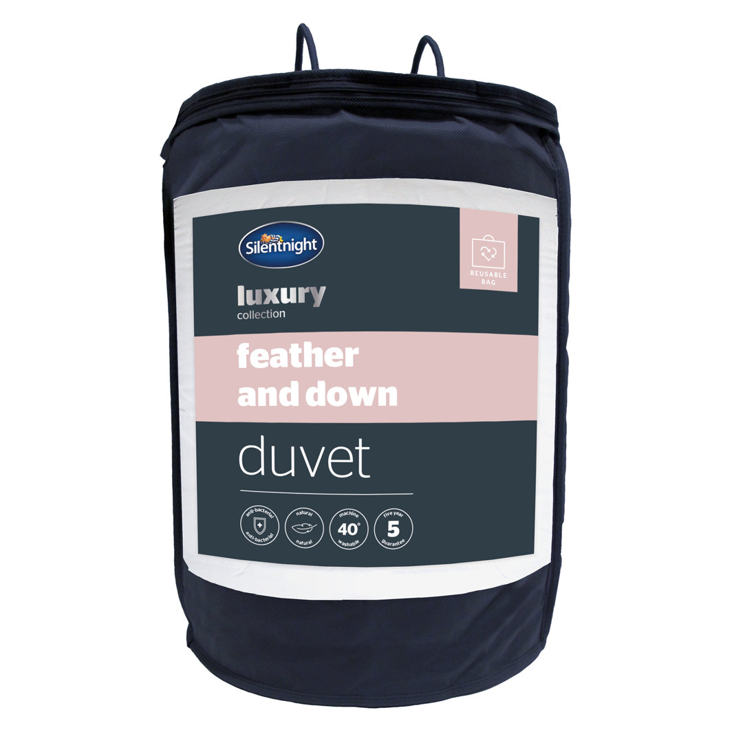 Silentnight Feather and Down Anti-Allergy 13.5 Tog Duvet