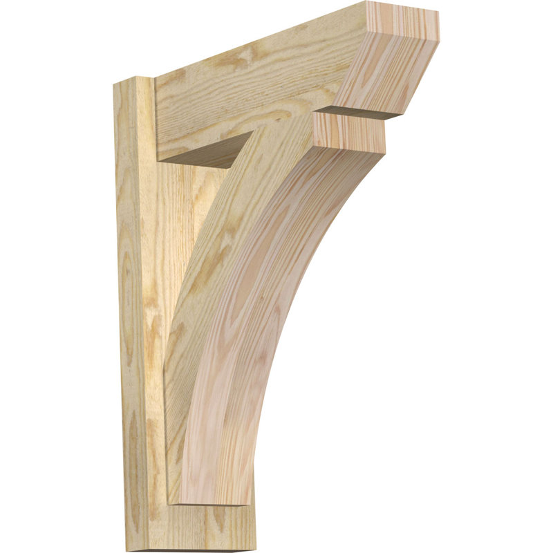 Persienne en bois Thatton, P 18 po x H 22 po, Sapin Douglas de 8 po (sciage brut)