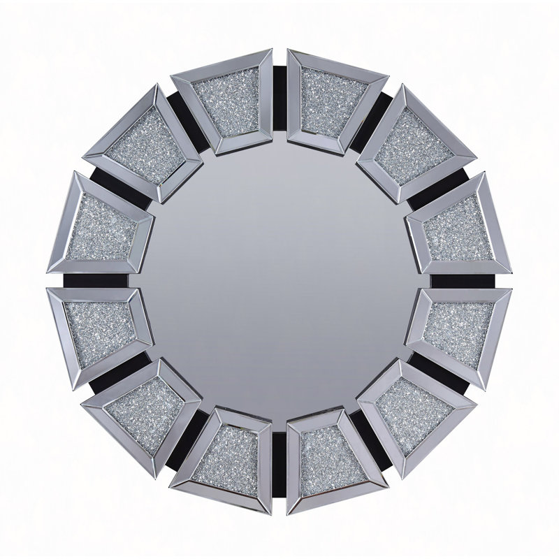 Miroir, miroir d'appoint en faux diamants (assemblé)