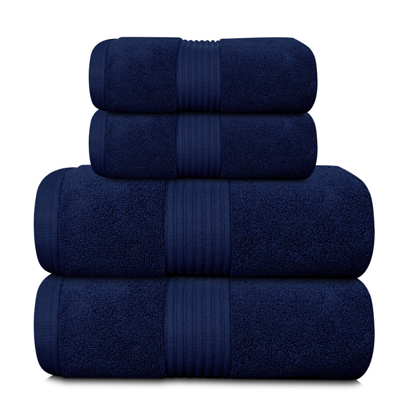 100% Cotton Midweight Mulit-Size Set, Navy