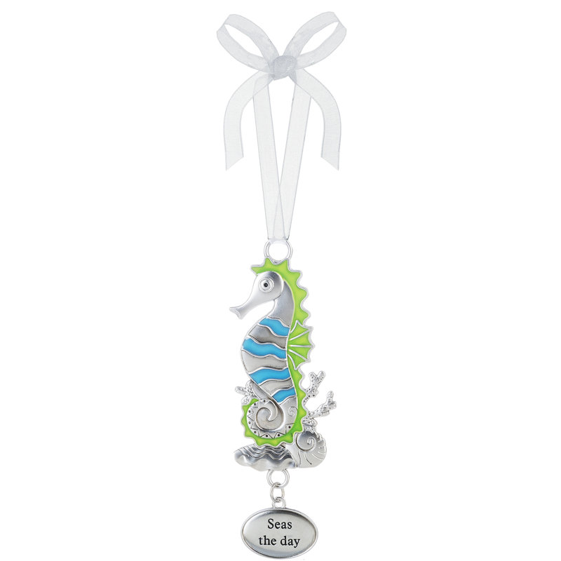 Ornement figurine suspendu hippocampe-mers the day