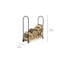 Dycus 14'' W Metal Log Rack
