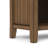 Acadian 24"W Solid Wood Transitional Nightstand with 1 Drawer, Open Storage and Bronze Hardware-793833734