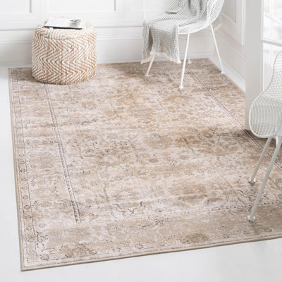 Tapis ivoire Singleton