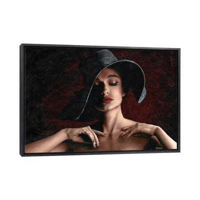 «Whispers In The Dark», reproduction d'art sur toile encadrée