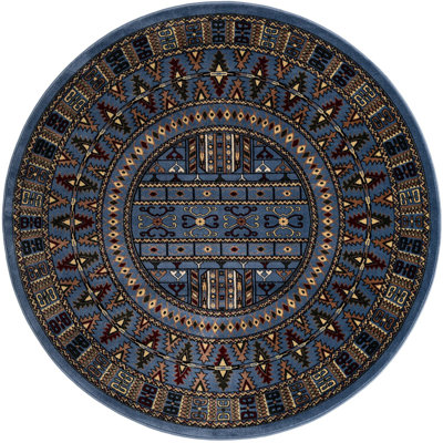 Tapis bleu Aucun