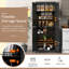 Winston Porter 72.5'' Kitchen Pantry W/4 Door 6-tier Shelves Freestanding Modern Storage-1194943680