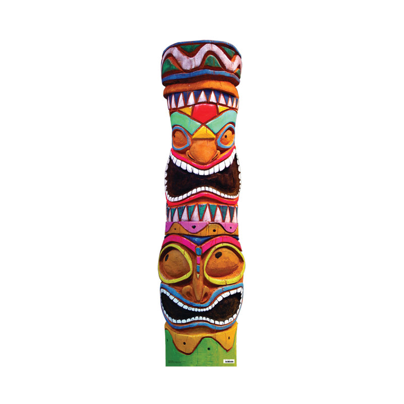 Support en carton tiki gods Cartoons