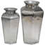 Ensemble de 2 vases de table en verre Euretta