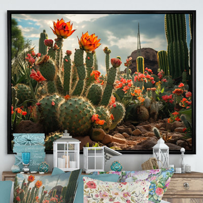 Cactus vert corail - II