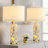 22.5" H Translucent Table Lamp