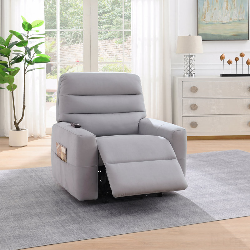 Fauteuil inclinable en cuir Aire