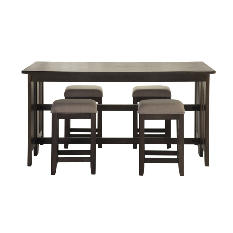 Table à abattants avec tabourets Ed