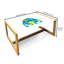 Sarai Trestle Coffee Table-319669493