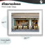 «Parisian Outdoor Seating Cafe», reproduction encadrée sous verre, design par Alan Blaustein-2073794567-2073794808