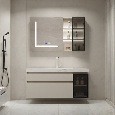 Armoire de salle de bain minimaliste haut de gamme