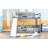Gray Twin Over Bunk Bed With Flexible And Slide - Bedroom First In Add Fun &-782197256