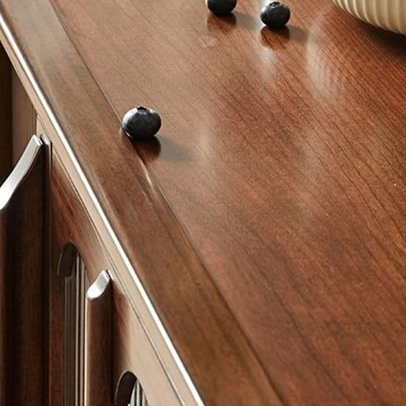 Buffet moderne avec 2 portes, Noyer